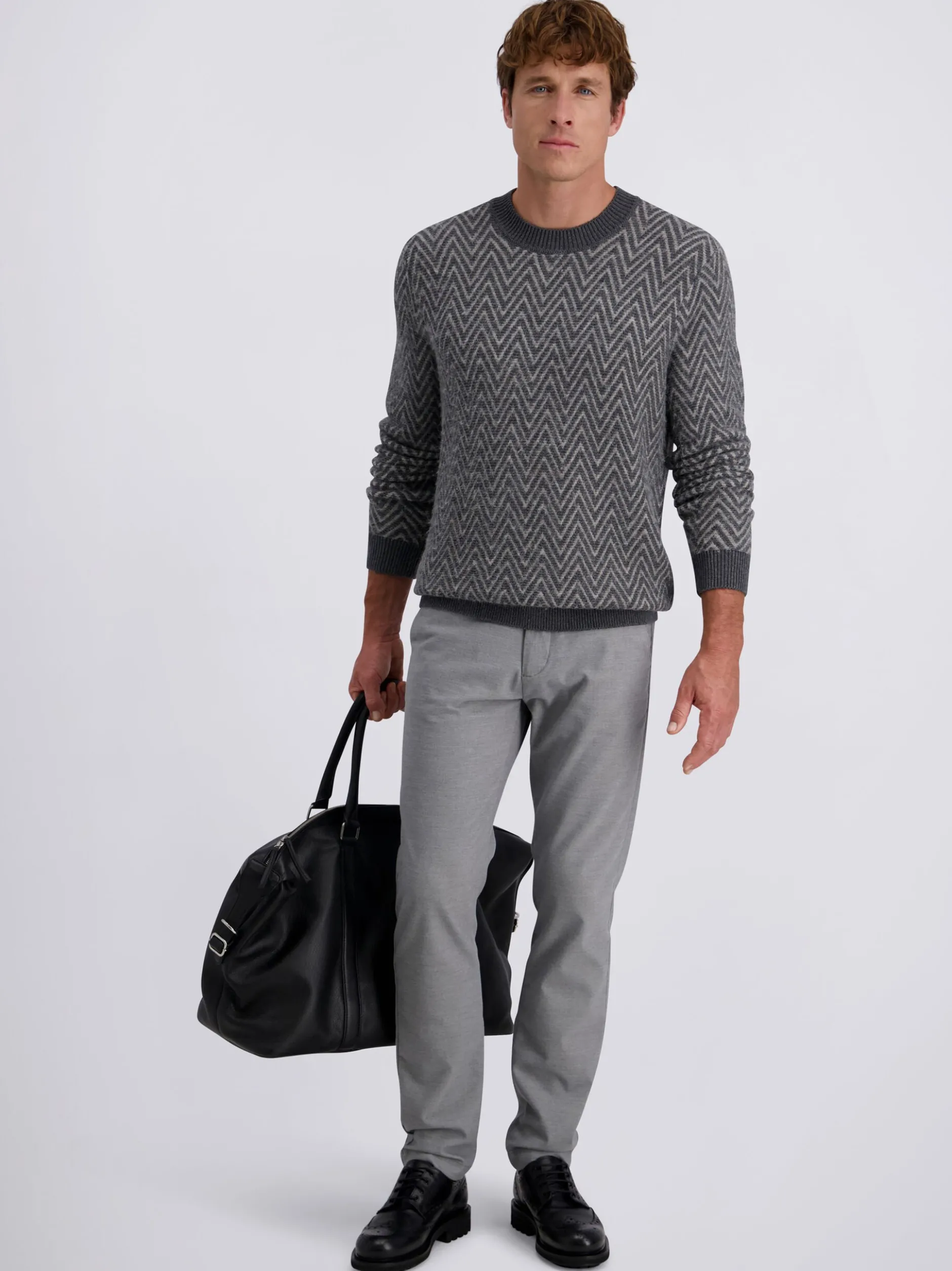 Pierre Cardin Herren Hose Colmar in grau