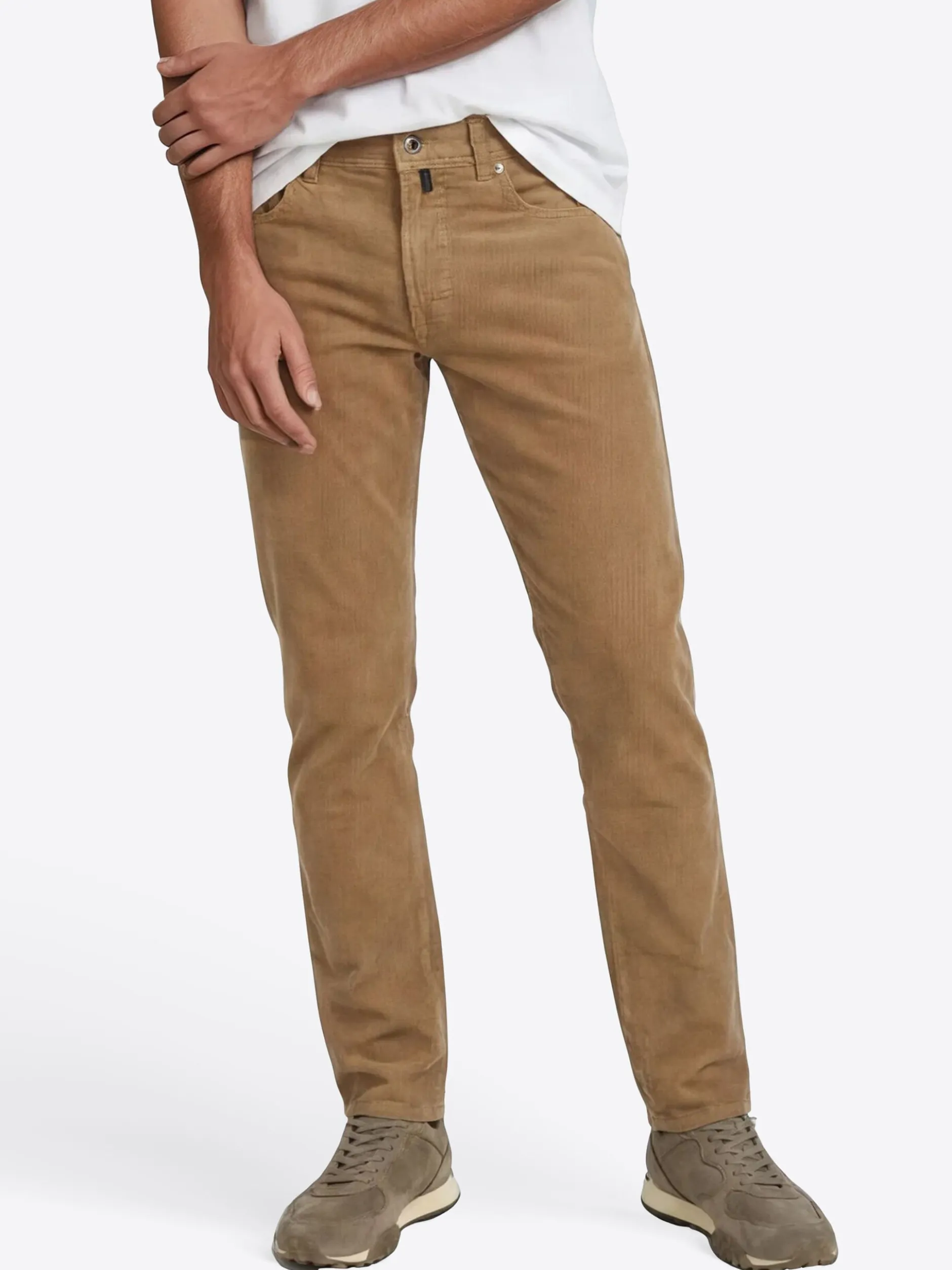 Pierre Cardin Herren Hose Laval in braun