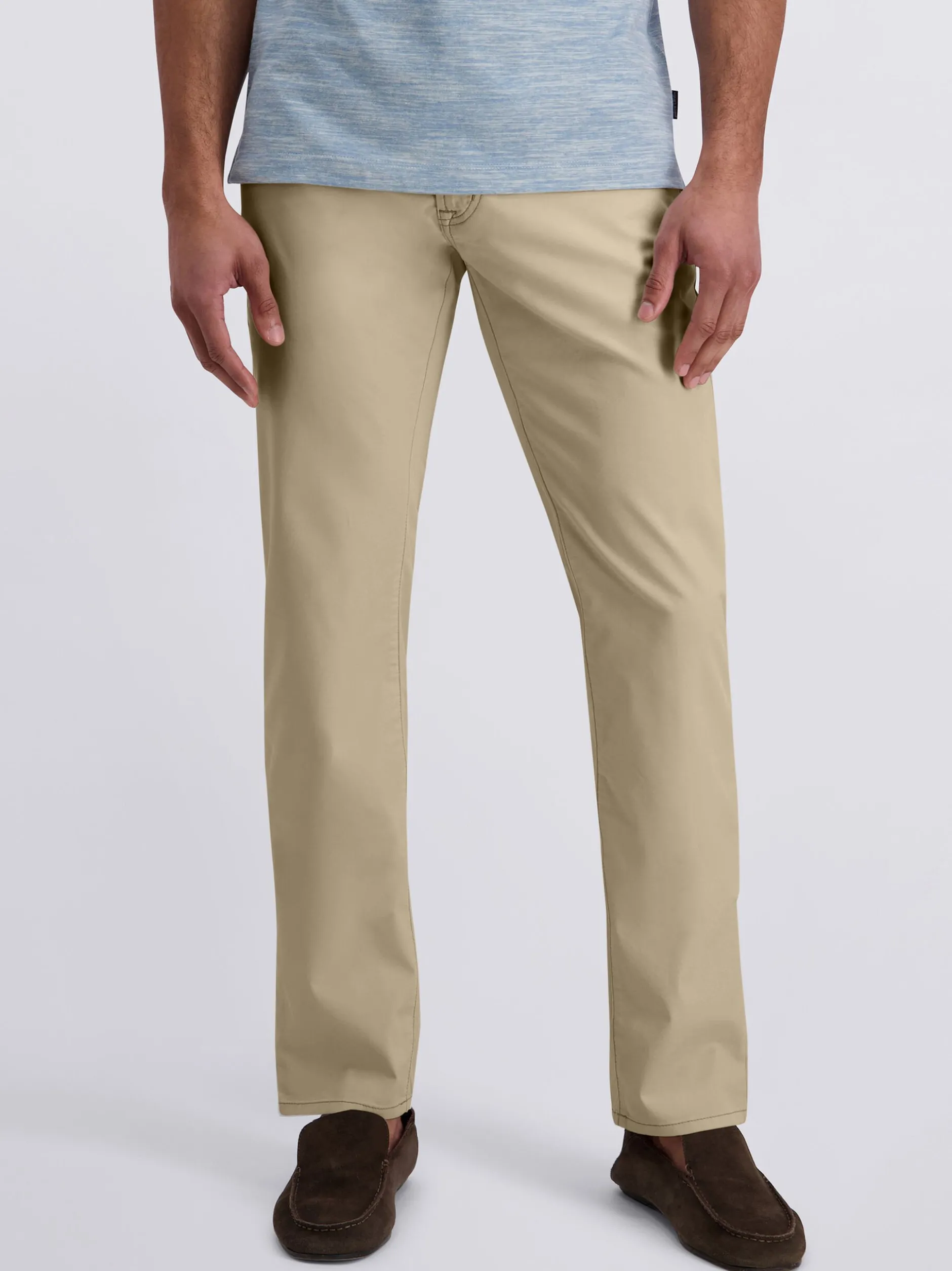 Pierre Cardin Herren Hose Laval in beige - Länge: lang