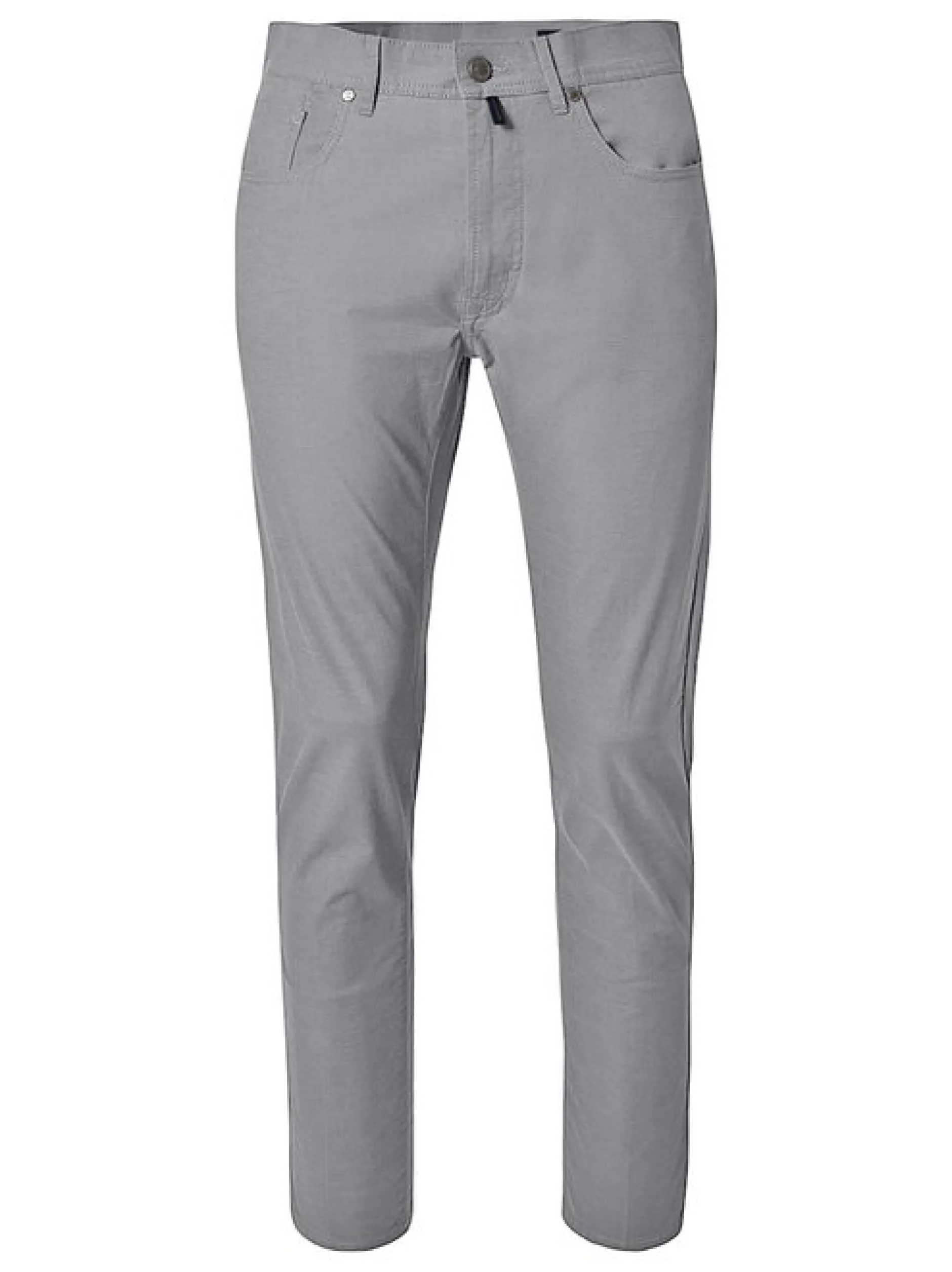 Pierre Cardin Herren Hose Laval in grau - Länge: lang