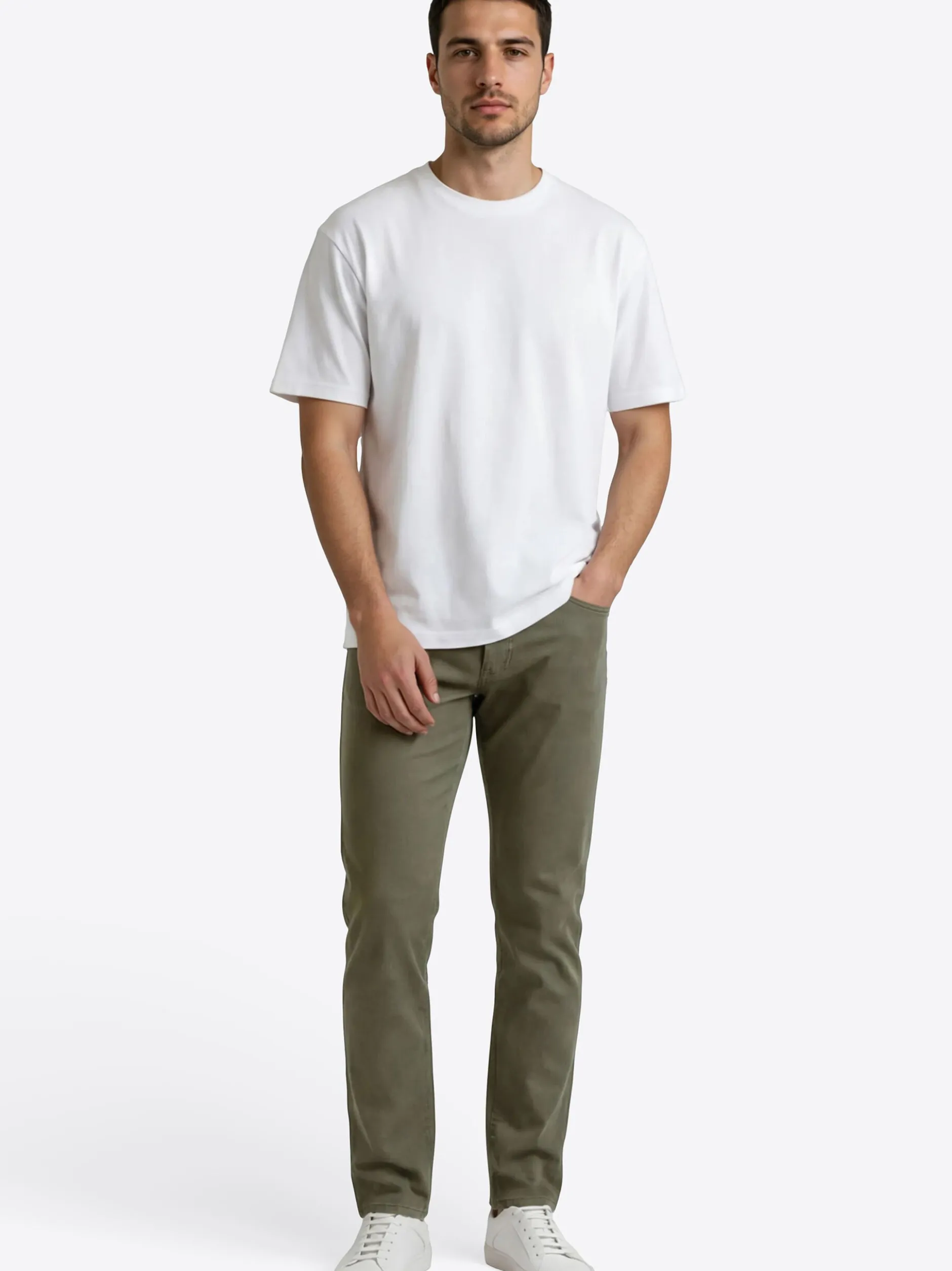 Pierre Cardin Herren Hose - Laval in oliv