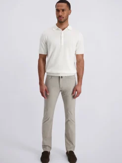 Pierre Cardin Herren Hose Lyon in beige - Länge: lang