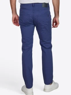 Pierre Cardin Herren Hose Lyon in blau - Länge: lang