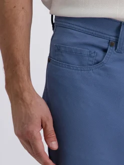 Pierre Cardin Herren Hose Lyon in blau - Länge: lang
