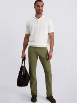 Pierre Cardin Herren Hose Lyon in khaki - Länge: lang