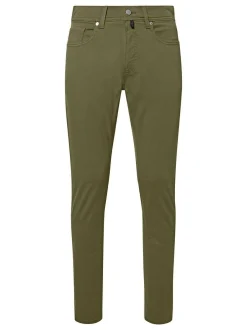 Pierre Cardin Herren Hose Lyon in khaki - Länge: lang