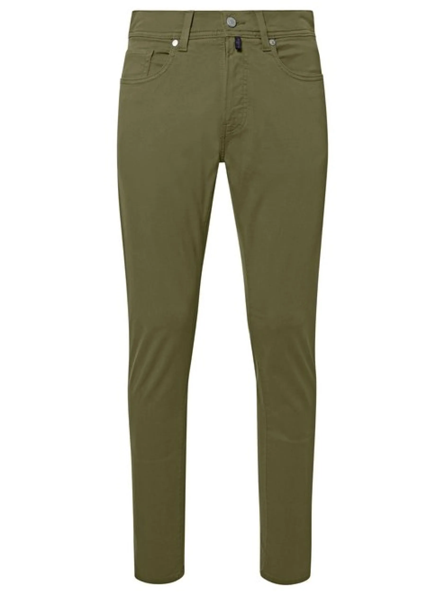 Pierre Cardin Herren Hose Lyon in khaki - Länge: lang