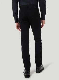 Pierre Cardin Herren Hose Lyon in schwarz - Länge: lang