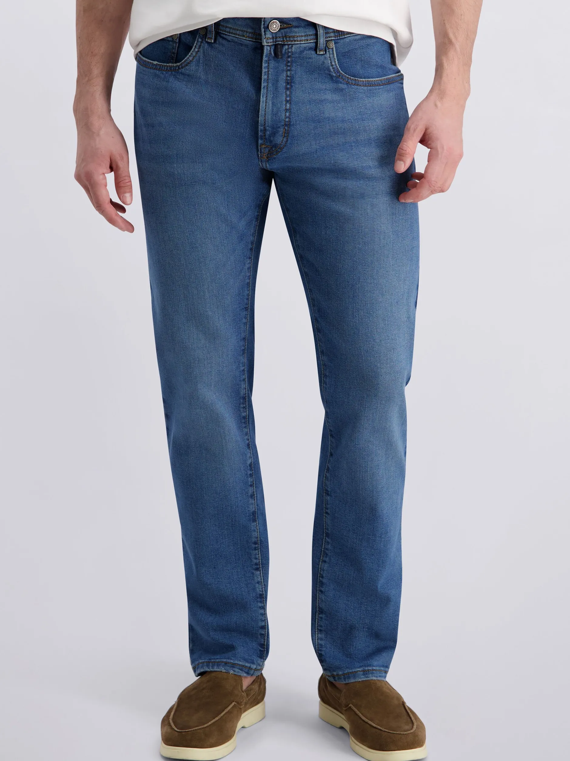 Pierre Cardin Herren Jeans Laval in hellblau