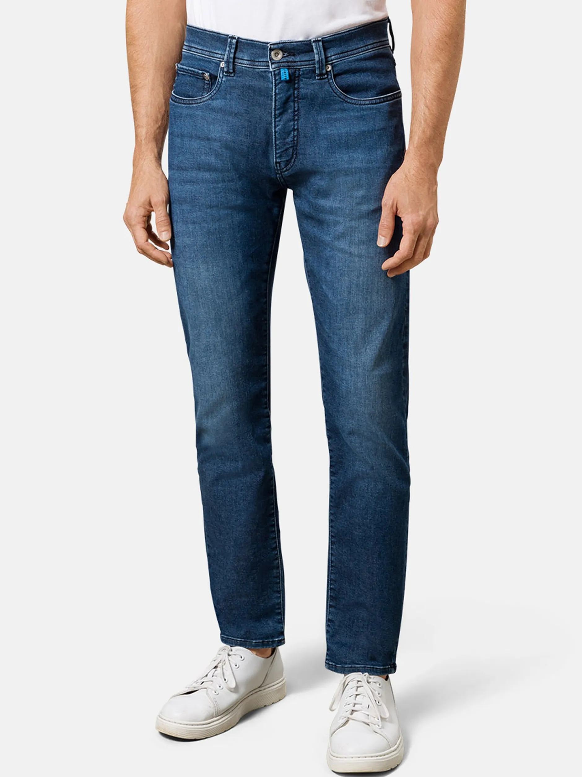 Pierre Cardin Herren Jeans Lyon in blau - Länge: lang