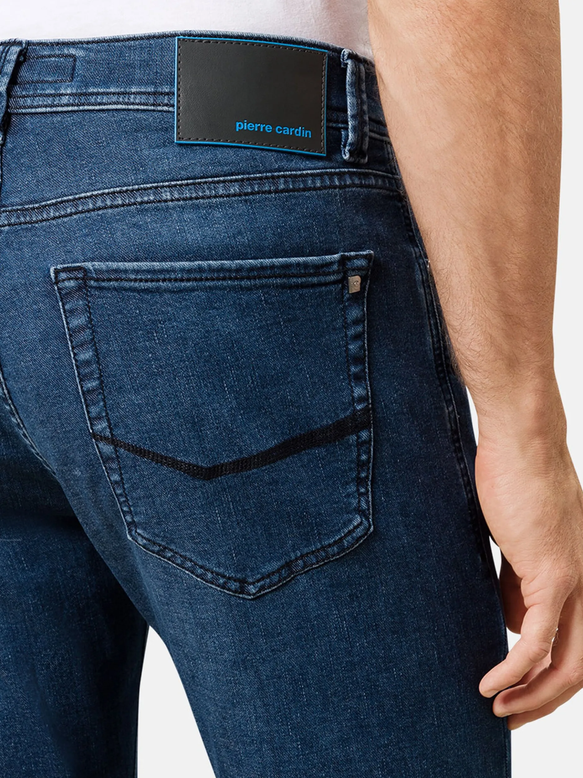 Pierre Cardin Herren Jeans Lyon in blau - Länge: lang