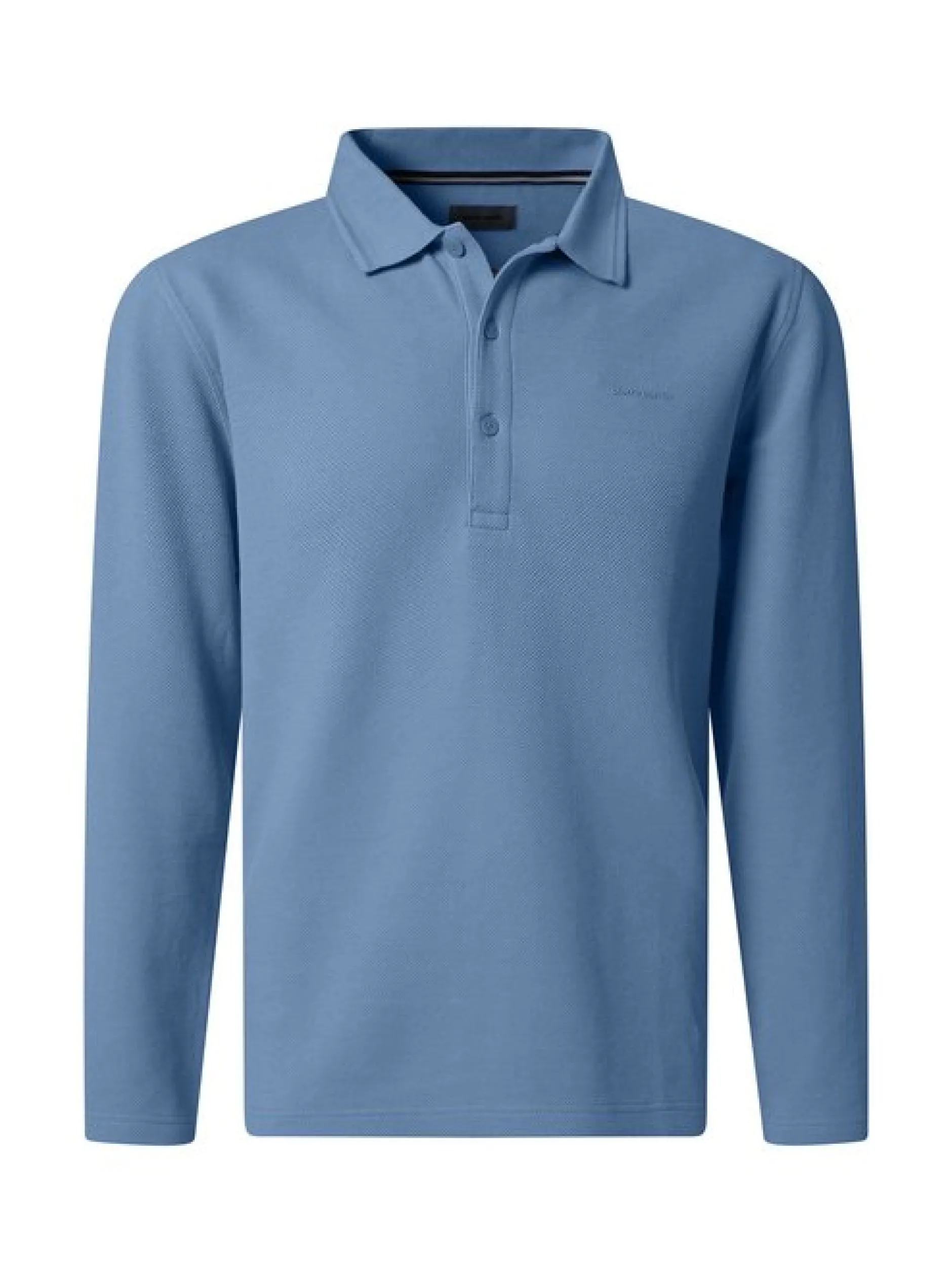 Pierre Cardin Herren Langarmshirt in hellblau