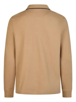 Pierre Cardin Herren Langarmshirt in camel