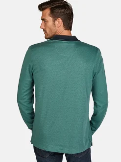 Pierre Cardin Herren Langarmshirt in grün