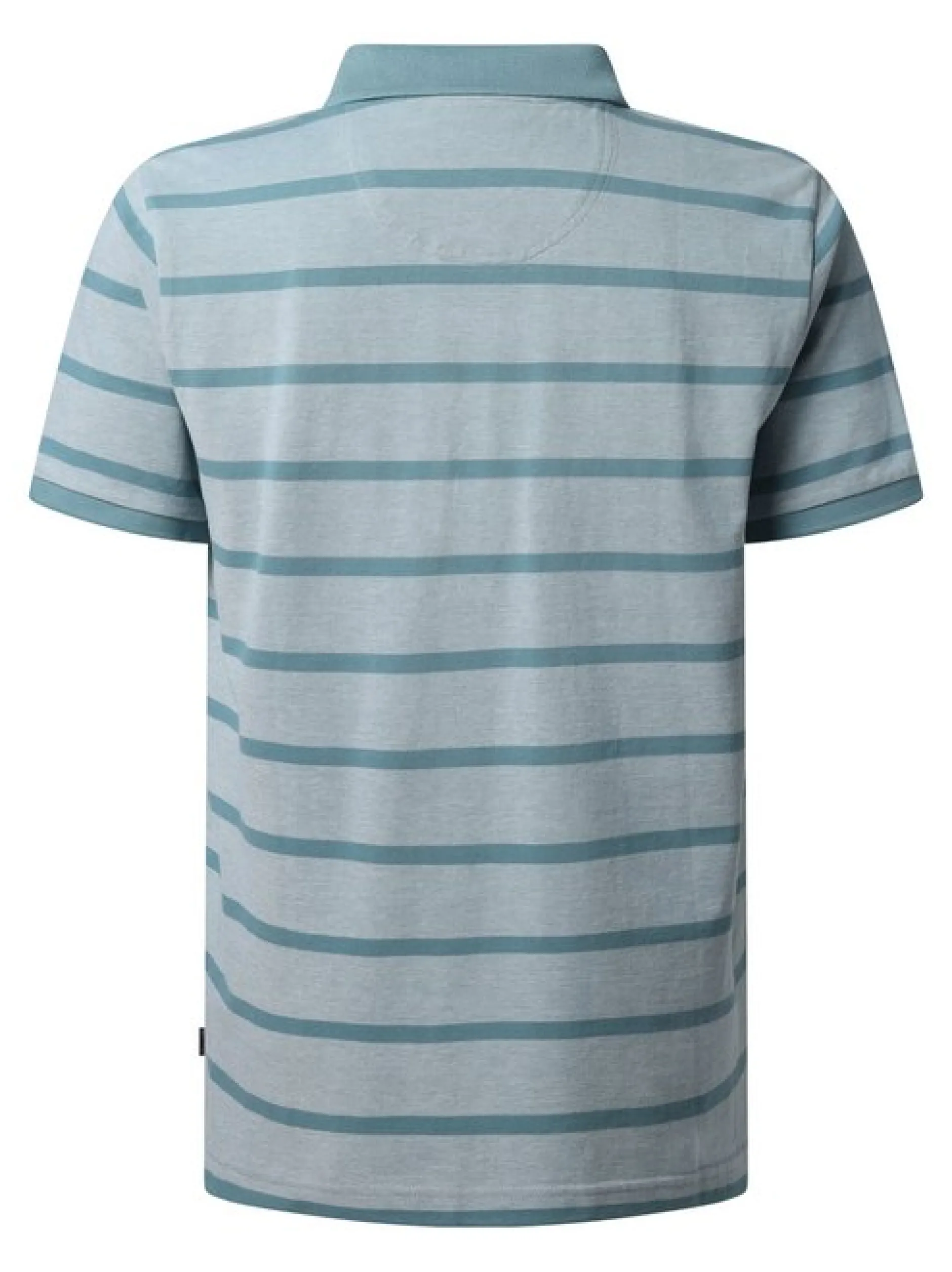 Pierre Cardin Herren Polo-Shirt in grau - Ärmel: kurzarm