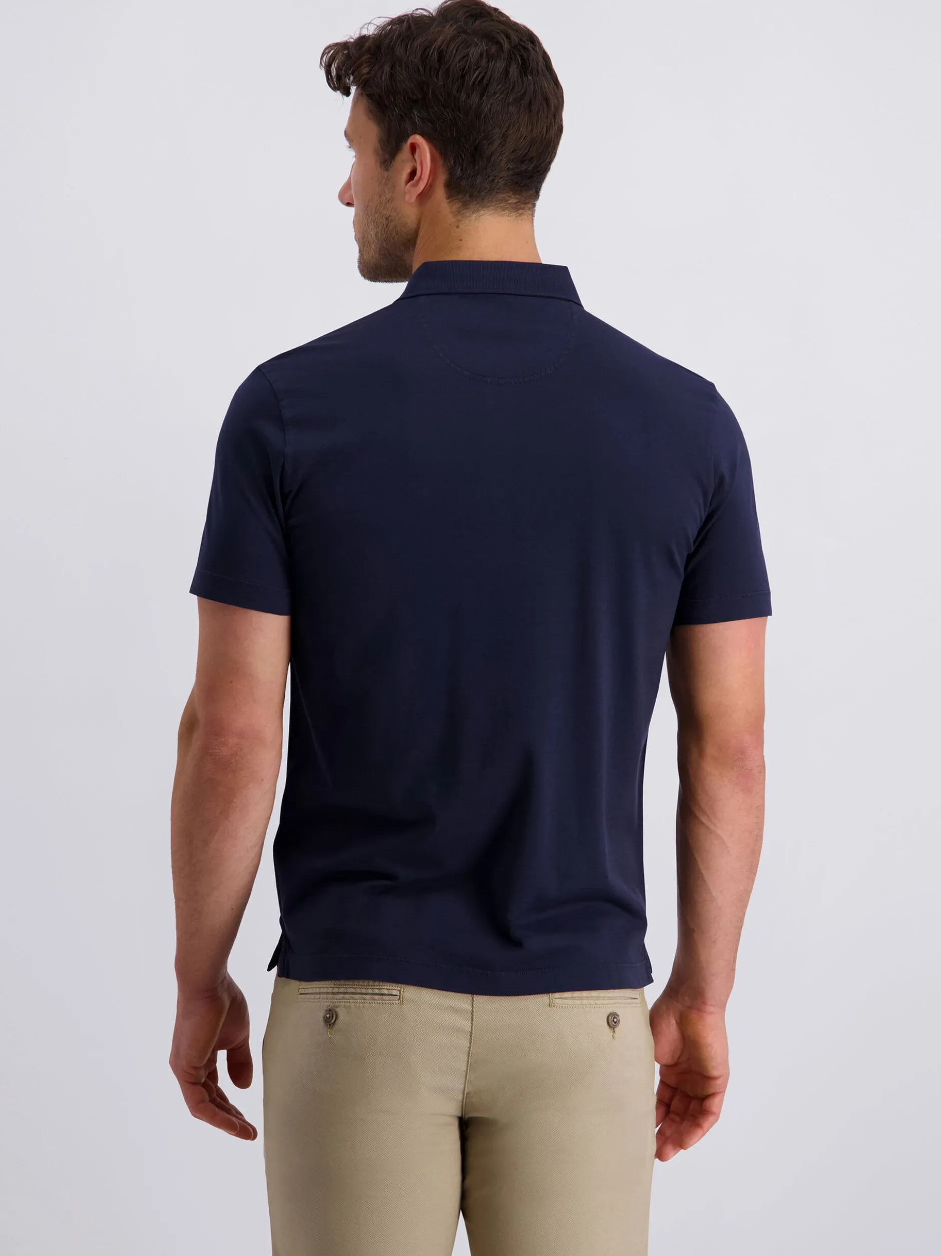 Pierre Cardin Herren Poloshirt in blau - Ärmel: kurzarm