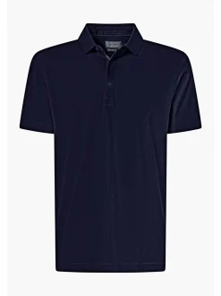 Pierre Cardin Herren Poloshirt in blau - Ärmel: kurzarm
