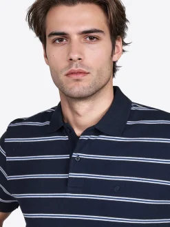 Pierre Cardin Herren Polo-Shirt in grün - Ärmel: kurzarm