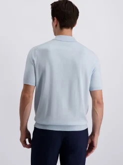 Pierre Cardin Herren Poloshirt in hellblau