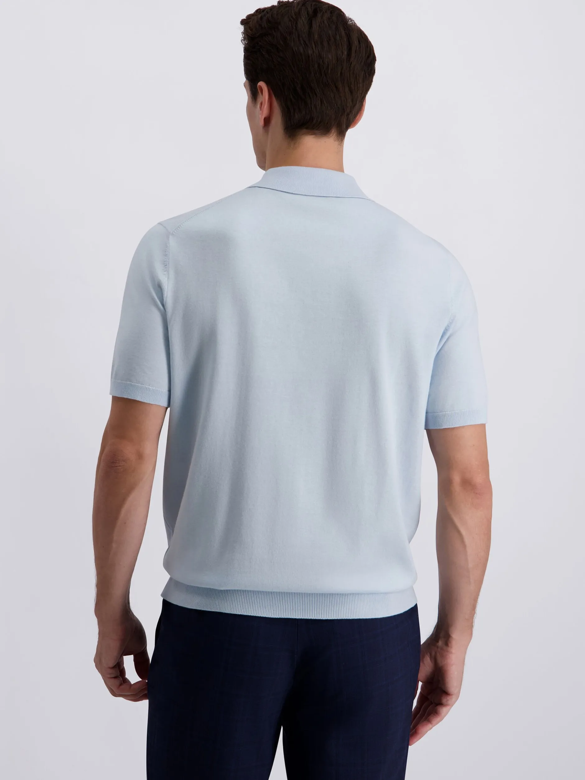 Pierre Cardin Herren Poloshirt in hellblau