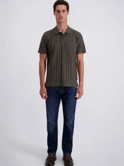 Pierre Cardin Herren Poloshirt in schwarz