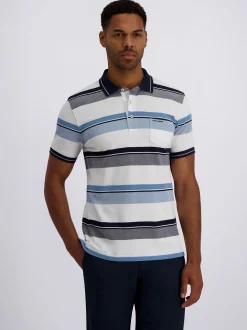 Pierre Cardin Herren Poloshirt in mehrfarbig