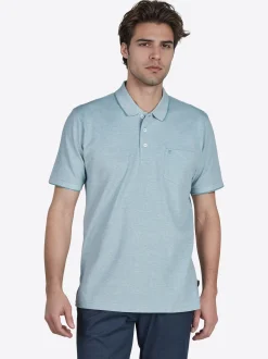 Pierre Cardin Herren Polo-Shirt in mint - Ärmel: kurzarm