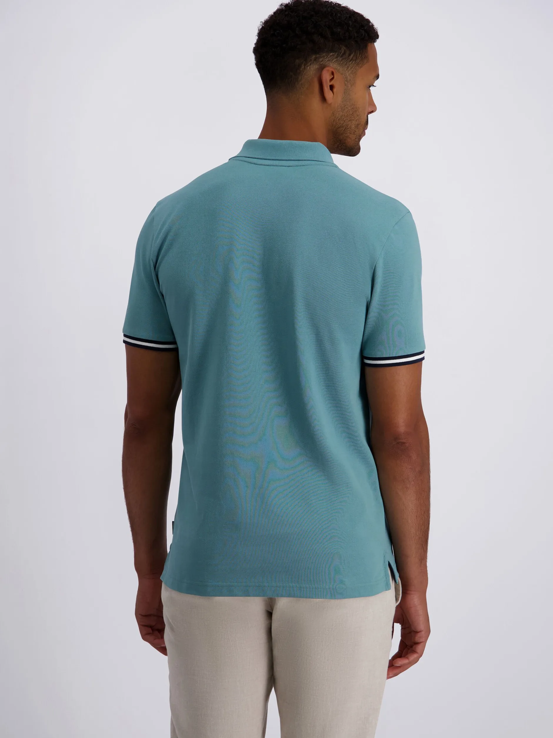Pierre Cardin Herren Poloshirt in hellblau