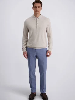 Pierre Cardin Herren Pullover in silber - Ärmel: langarm