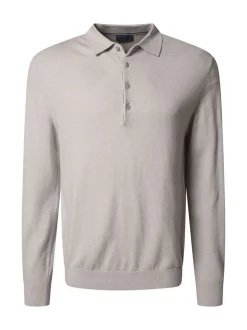 Pierre Cardin Herren Pullover in silber - Ärmel: langarm