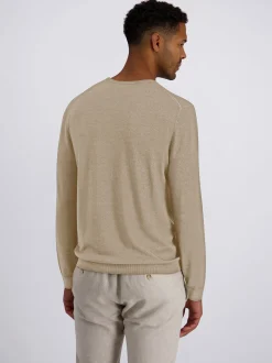 Pierre Cardin Herren Pullover in beige - Ärmel: langarm