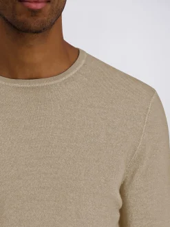 Pierre Cardin Herren Pullover in beige - Ärmel: langarm