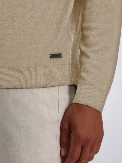 Pierre Cardin Herren Pullover in beige - Ärmel: langarm