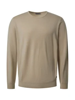 Pierre Cardin Herren Pullover in beige - Ärmel: langarm