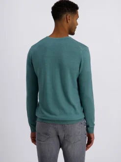 Pierre Cardin Herren Pullover in petrol - Ärmel: langarm