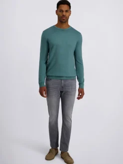 Pierre Cardin Herren Pullover in petrol - Ärmel: langarm