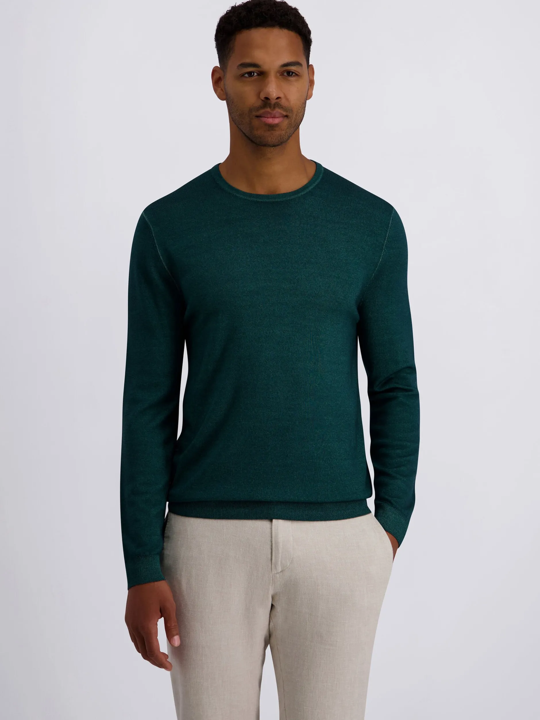 Pierre Cardin Herren Pullover in grau - Ärmel: langarm