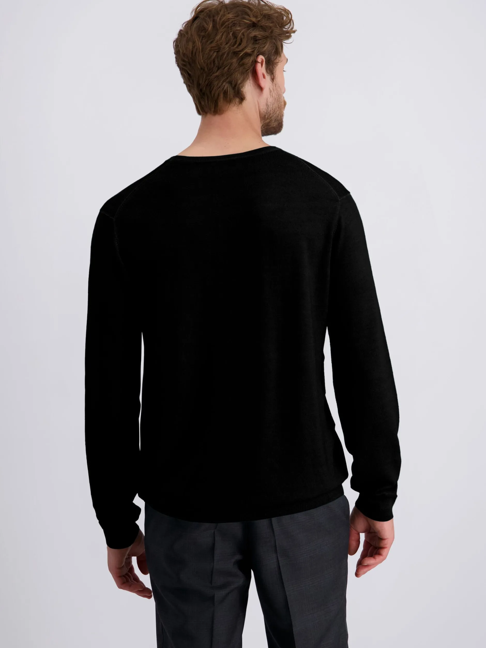 Pierre Cardin Herren Pullover in schwarz