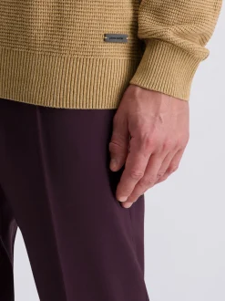 Pierre Cardin Herren Pullover in beige - Ärmel: langarm