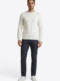 Pierre Cardin Herren Pullover in weiß - Ärmel: langarm
