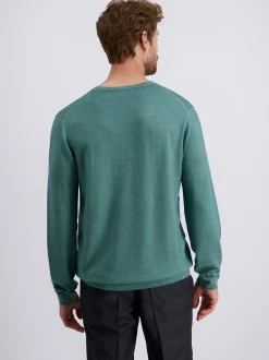 Pierre Cardin Herren Pullover in grün - Ärmel: langarm