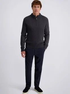 Pierre Cardin Herren Pullover in anthrazit