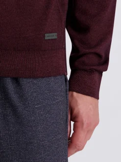 Pierre Cardin Herren Rollkragenpullover in rot