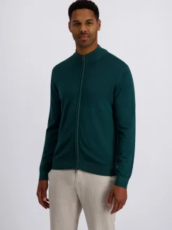 Pierre Cardin Herren Strickjacke in petrol
