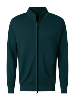 Pierre Cardin Herren Strickjacke in petrol