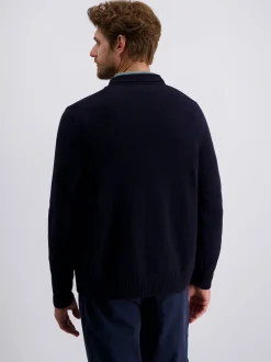 Pierre Cardin Herren Strickjacke in blau