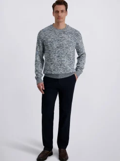 Pierre Cardin Herren Strickpullover in blau