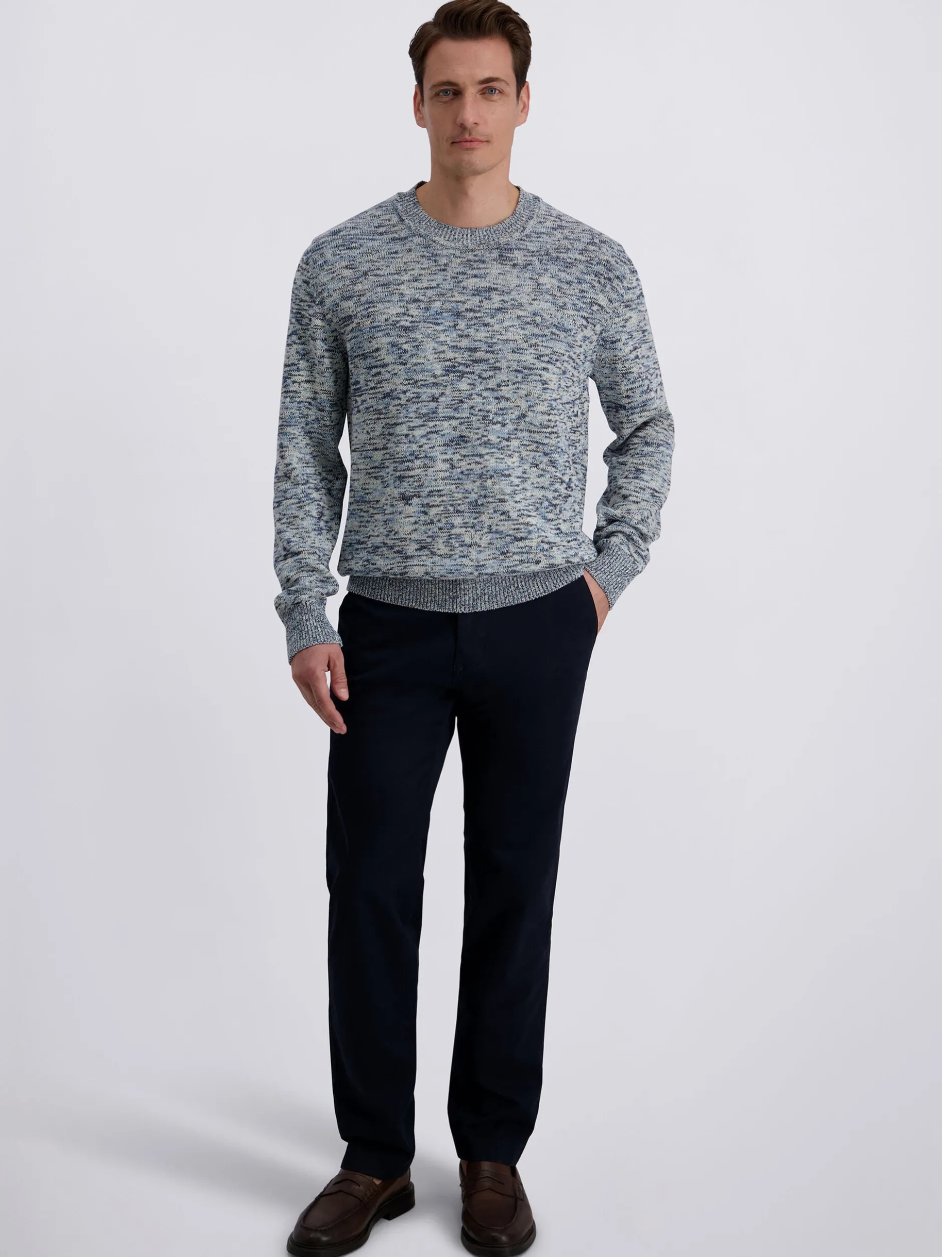 Pierre Cardin Herren Strickpullover in blau