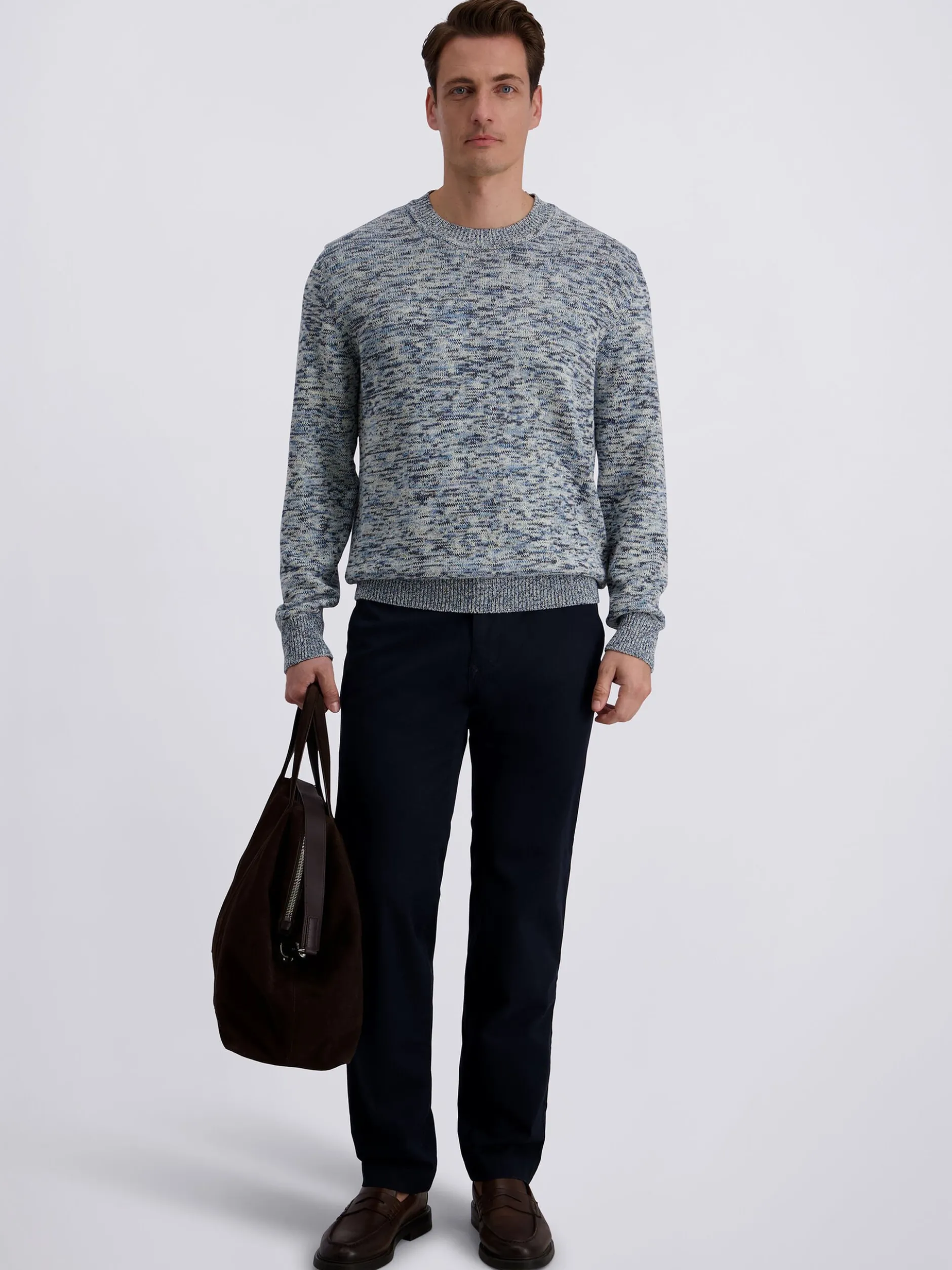 Pierre Cardin Herren Strickpullover in blau