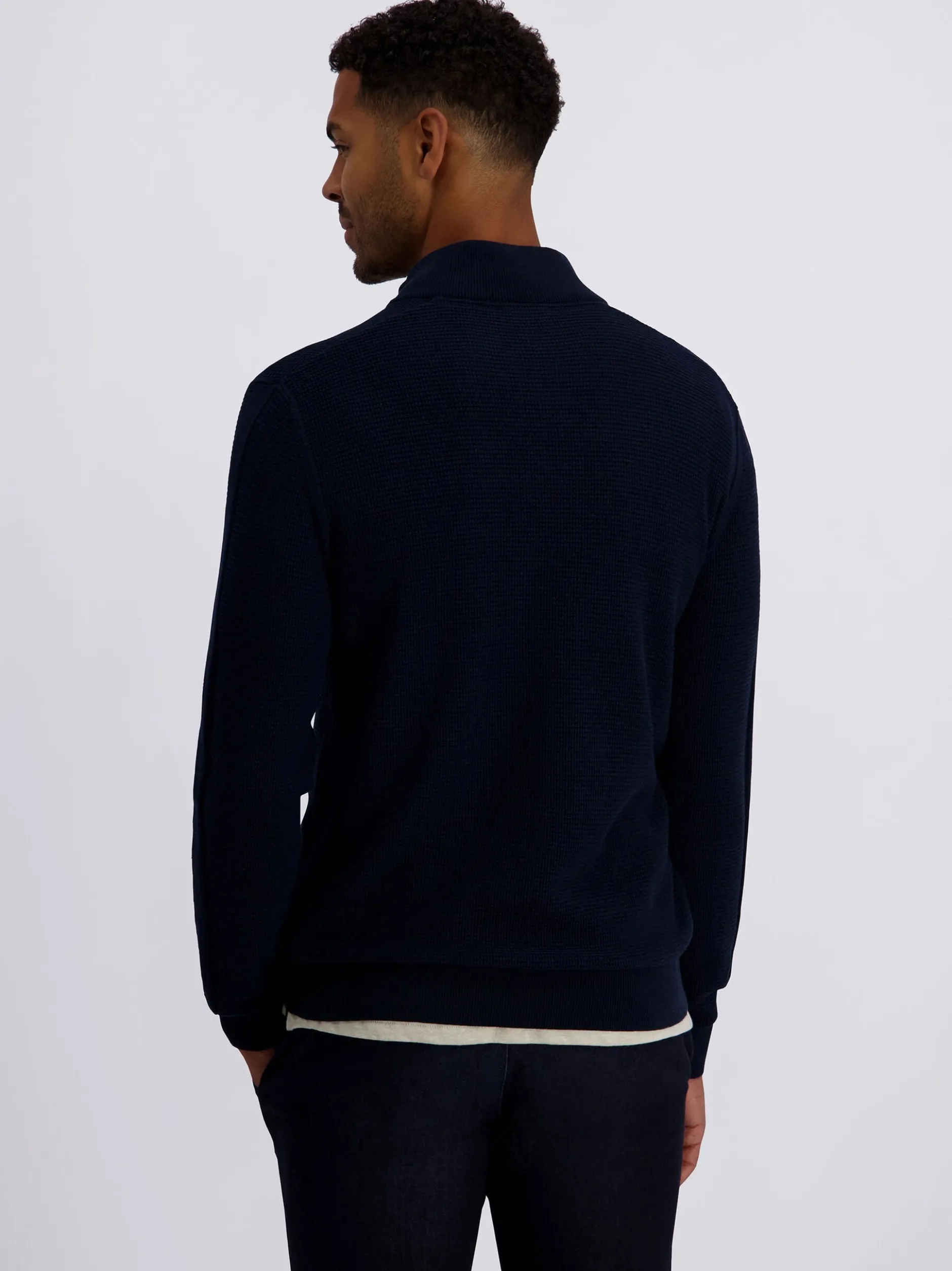 Pierre Cardin Herren Strickpullover in blau